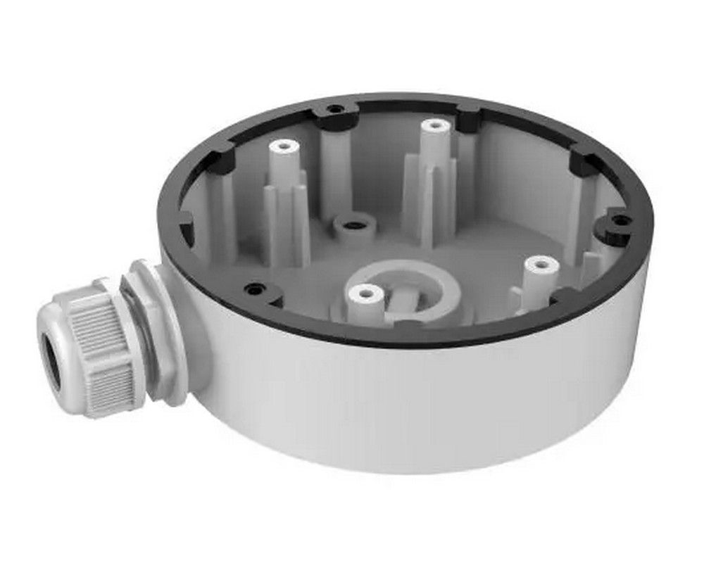 Doza rotunda din aluminiu pentru camere de supraveghere, diametru 120mm, Safer, SAF-1280ZJ-DM46