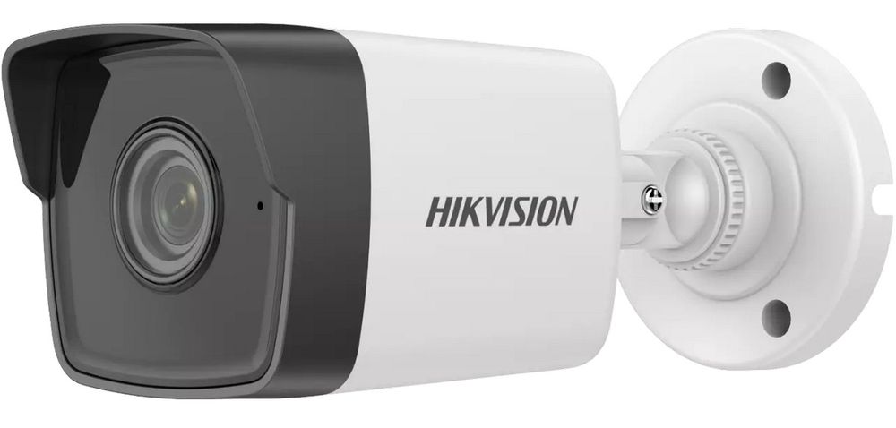 Camera de supraveghere IP de exterior, 4MP 2K, 2.8 mm, IR 30m, PoE, Microfon, MicroSD, IP67, Hikvision DS-2CD1043G0-IUF-2.8mm(C)