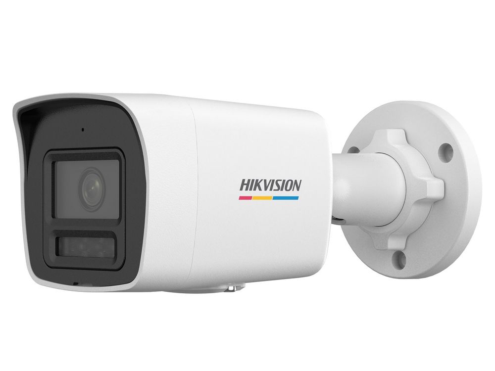 Camera de supraveghere IP Hikvision DS-2CD1047G3H-LIU(2.8mm) ColorVu, 4MP, 2.8mm, iluminare duala, microfon, PoE, IP67