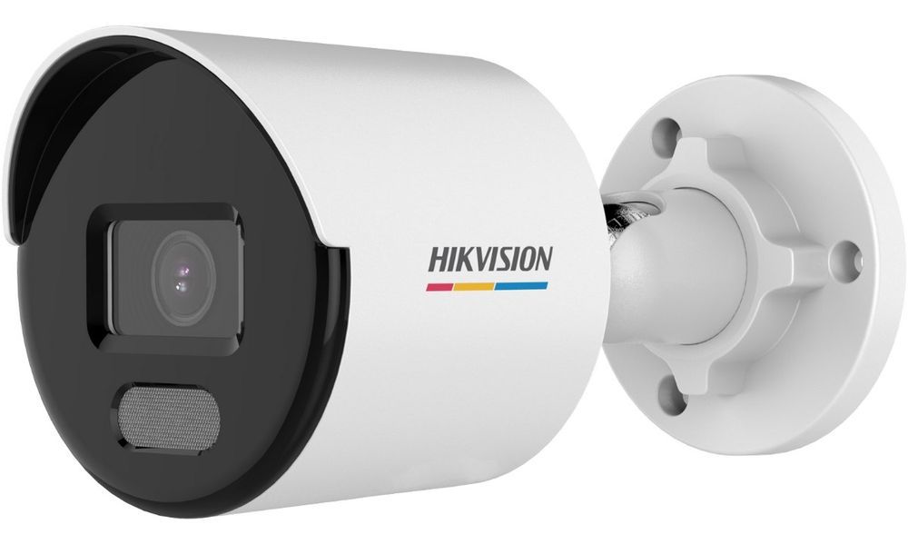 Camera IP Hikvision, 4 MP, lentila 2.8mm, ColorVu, Led alb 30m, PoE, IP67, DS-2CD1047G0-L-2.8(C)