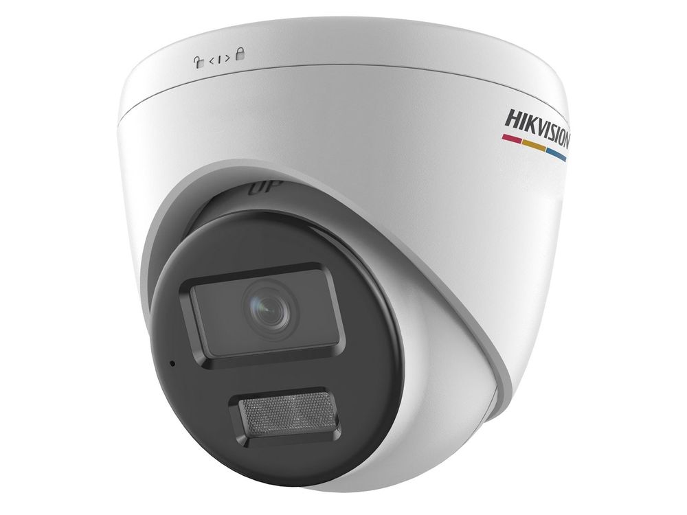 Camera de supraveghere IP Hikvision DS-2CD1327G2H-LIUF/SL(2.8mm), 2MP, Smart Hybrid Light 30m, ColorVu, audio bidirectional, slot microSD, PoE, IP67 