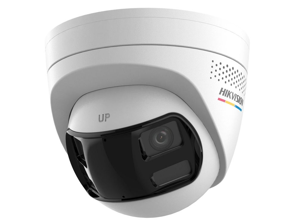 Camera supraveghere Hikvision DS-2CD1367G2HP-LIUF/SL(2.8mm), 6MP, 2.8mm, ColorVu, iluminare duala 30m, audio bidirectional, alarma stroboscopica, slot microSD, PoE, IP67