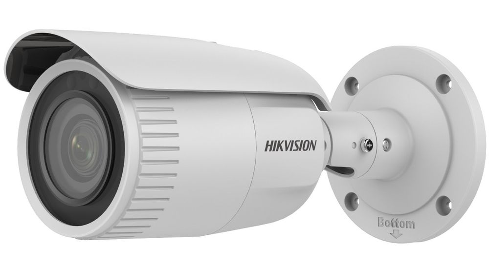 Camera IP de exterior, 5MP, IR 50m, lentila varifocala 2.8 - 12 mm, PoE, Hikvision DS-2CD1653G0-IZ