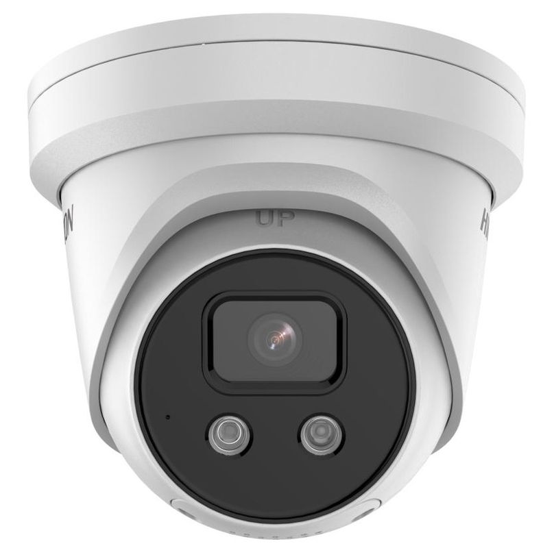 Camera IP AcuSense DarkFighter, alarma cu lumina stroboscopica si acustica, 4MP, 2.8 mm, IR/LED 30m, DS-2CD2346G2-ISU/SL(2.8mm)C