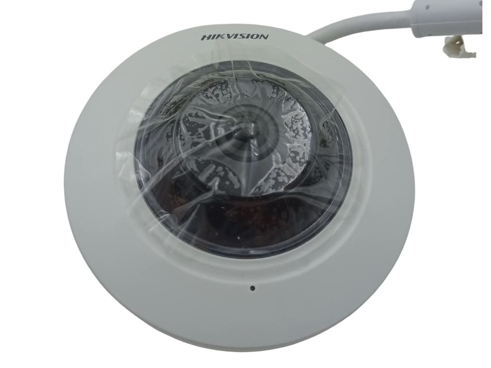 [RESIGILAT] Camera supraveghere IP Fisheye Hikvision DS-2CD2955G0-ISU(1.05mm)-R1, 5MP, 180°, IR 8m, Microfon, PoE