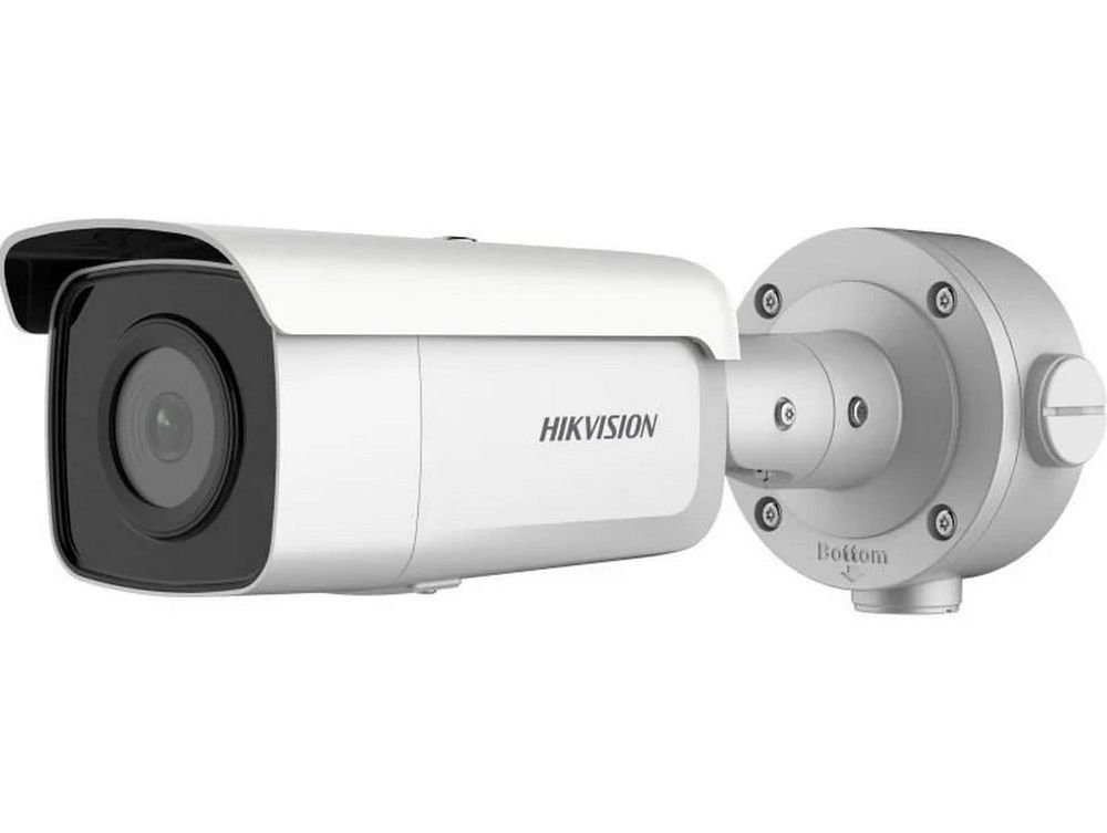 Camera supraveghere exterior IP Hikvision DS-2CD3T86G2-4IS, AcuSense, 8MP, 2.8mm, IR 90m, Functii AI, slot microSD, PoE, IP67