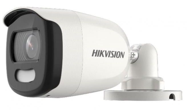 Camera exterior Hikvision, 5MP Color-VU , lentila 3.6mm POC Hikvision DS-2CE10HFT-E