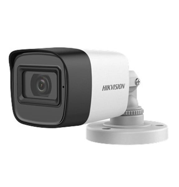 Camera supraveghere exterior Hikvision DS-2CE16D0T-ITFS, 2MP, 2.8mm, IR 30m, audio prin coaxial, IP67