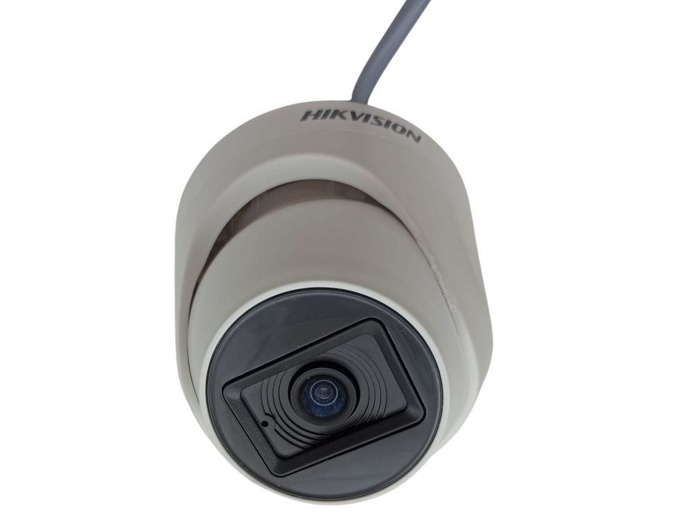 [RESIGILAT] Camera Dome cu microfon, Turbo HD, 2MP Full HD Hikvision DS-2CE76D0T-ITPFS(2.8MM)C-R2, IR 20m cu EXIR 2.0