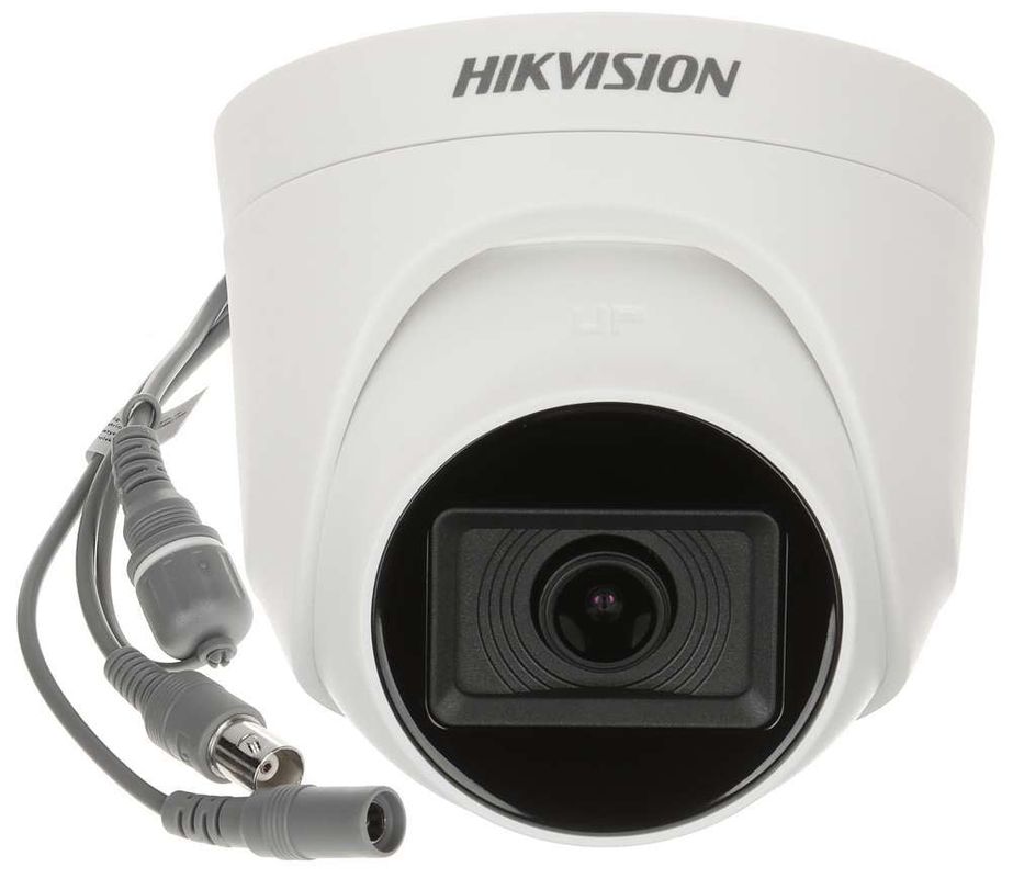 Camera dome FULL HD, 2 Megapixeli, Infrarosu la 20m, EXIR 2.0, all in one, DS-2CE76D0T-ITPF(2.8MM)C