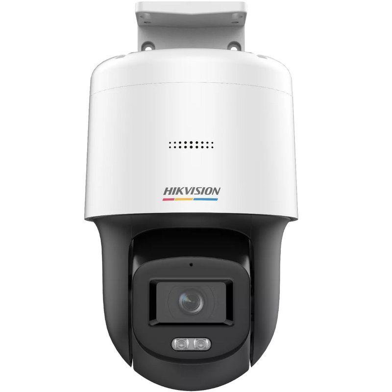 Camera IP PTZ, ColorVu, 2MP, 2.8mm, Iluminare Led alb 30m, MicroSD, PoE, Microfon si difuzor, IP66, Hikvision DS-2DE2C200SCG-E