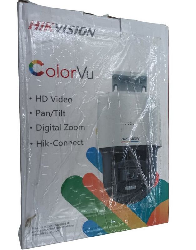 [RESIGILAT] Camera IP PTZ, ColorVu, 4MP, 4mm, Iluminare Led alb 30m, MicroSD, PoE, Microfon si difuzor, IP66, Hikvision DS-2DE2C400SCG-E(F1)-R1