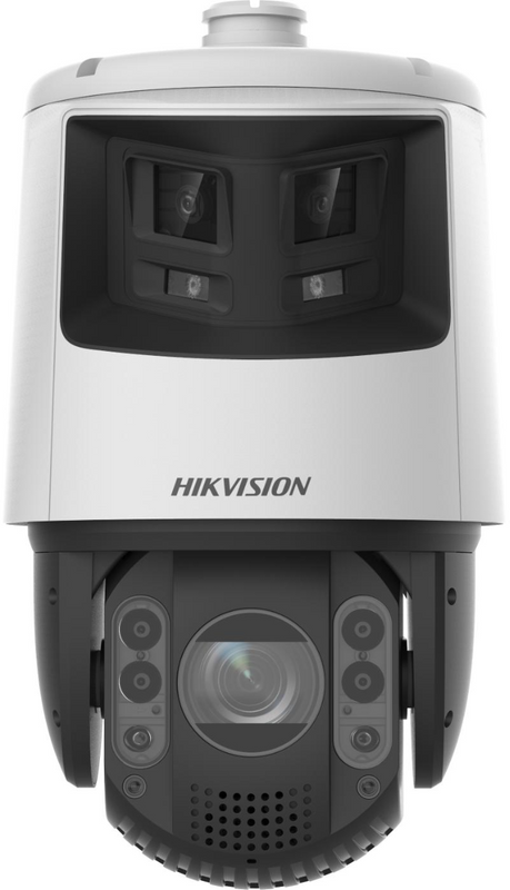 Camera IP Speed Dome Hikvision DS-2SE7C432MWG-EB/26(F0), 6MP + 4MP, zoom optic 32x, iluminare duala, AcuSense, stocare microSD, IP66