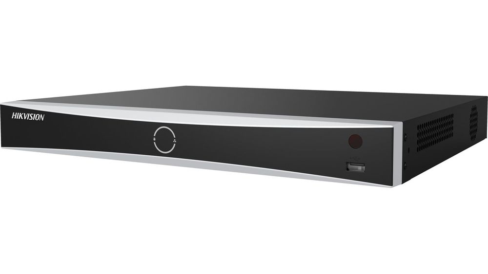 NVR Hikvision 8 canale, 4K, AcuSeek/AcuSearch, 2×SATA, H.265+, functii AI, DS-7608NXI-I2/VPro