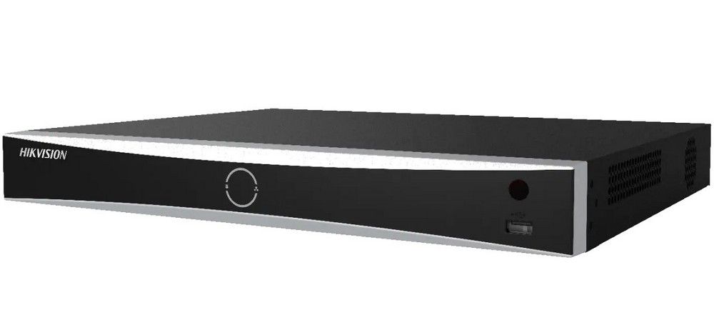 NVR 32 canale AcuSense, 1U, pana la 12MP, latime de banda 256Mbps, USB, 2x SATA, Hikvision DS-7632NXI-K2