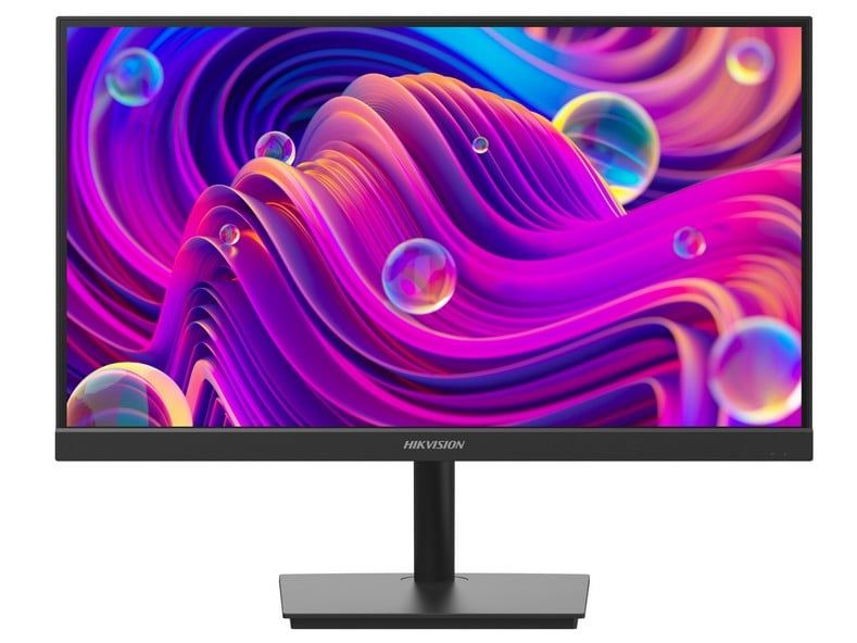 Monitor E-LED pentru supraveghere FULL HD Hikvision DS-D5022F2-1V2S, diagonala 21,5 inch, HDMI, VGA, Audio, VESA 75x75mm