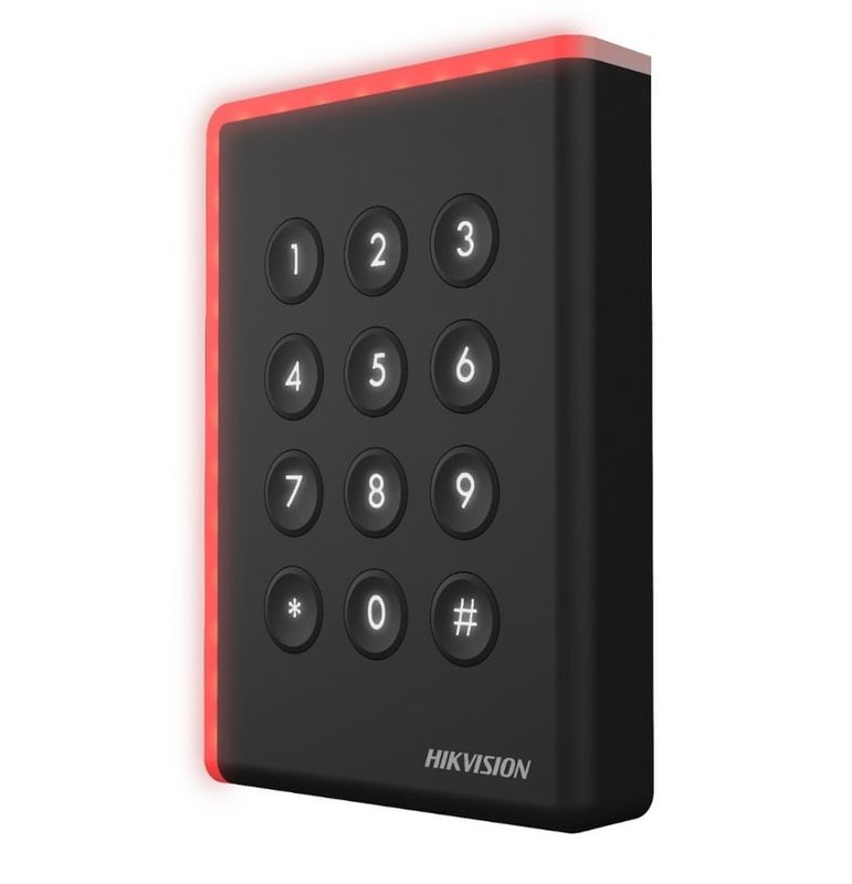 Cititor cartele/Taguri Mifare 13.56 Mhz cu tastaura Hikvision DS-K1108AMK