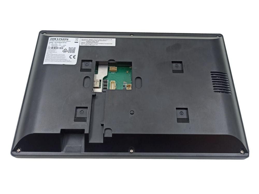 [RESIGILAT] Monitor videointerfon TCP/IP 10 inch, touchscreen, Wi-Fi, standard PoE/ 12 VDC, Hikvision DS-KH8520-WTE1-R1