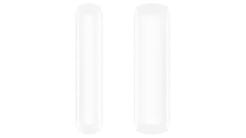 Contact magnetic wireless Tri-X Hikvision DS-PDMCX-E-WE, 868MHz, 1.6km, baterie CR123A de 3V, IP66