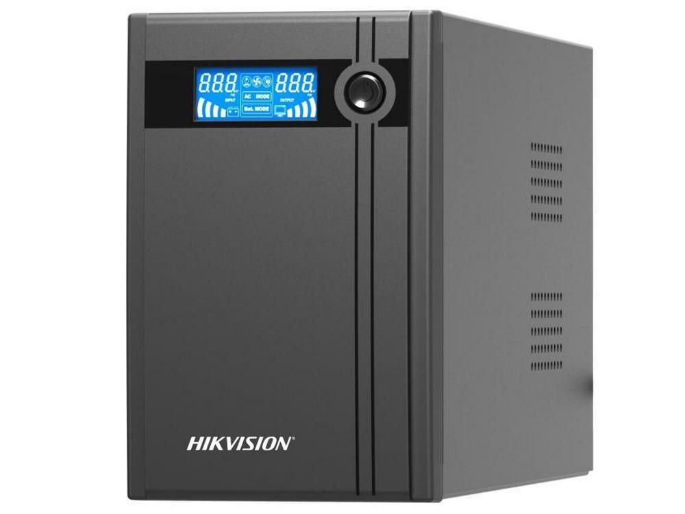 UPS HIKVISION 2000VA, 1200W, afisaj LCD, AVR integrat, protectie scurt circuit, USB, DS-UPS2000