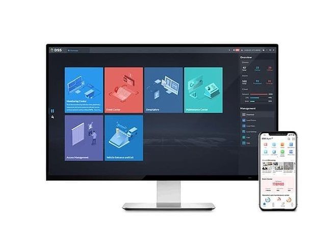 Licenta Dahua DSS8EXD DSS Express V8, pentru 1 usa, management acces si video integrat