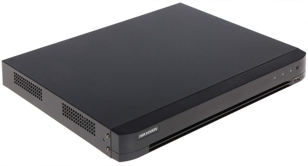 DVR 16 Canale 4MP LITE, Audio prin coaxial, Hikvision DS-7216HQHI-K1(S)