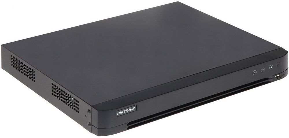 Dvr 16 canale, 8 Megapixeli, 2x HDD, Audio coaxial, H265+, Hikvison, DS-7216HUHI-K2(S)