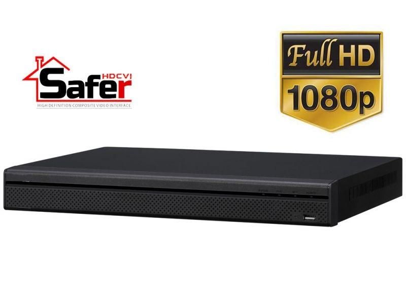 DVR 32 canale Full HD Safer Tribrid 2 x HDD