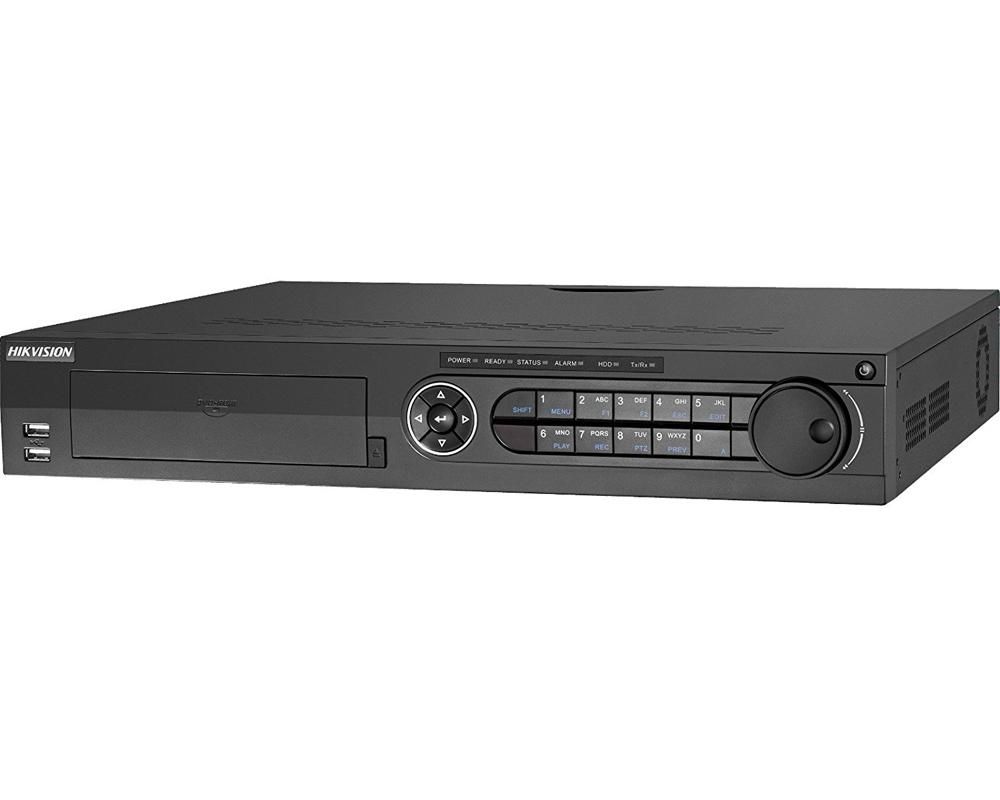 DVR 32 canale pentabrid + 8 canale IP de pana la 8MP, 4xSATA, Hikvision DS-7332HUHI-K4
