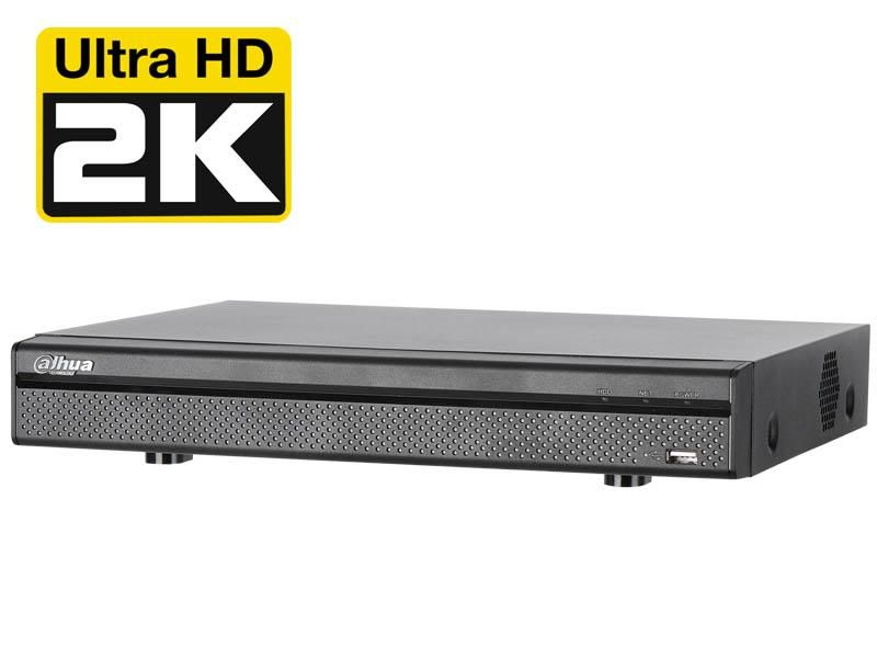 Dvr 4 canale 2K, 4 megapixeli, H264+, Hibrid, 4 HDCVI + 2 IP