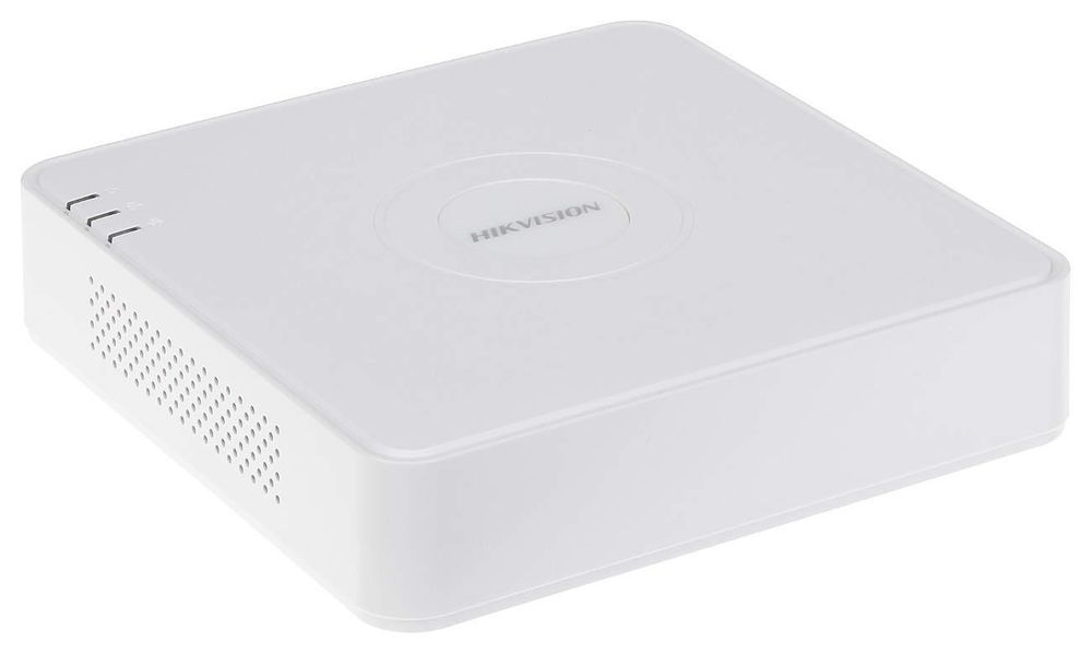 DVR 4 canale, Hikvision DS-7104HQHI-K1(S)(C), 4MP, audio prin coaxial, H.265 Pro+, SATA 6TB, 72Mbps, 2x USB