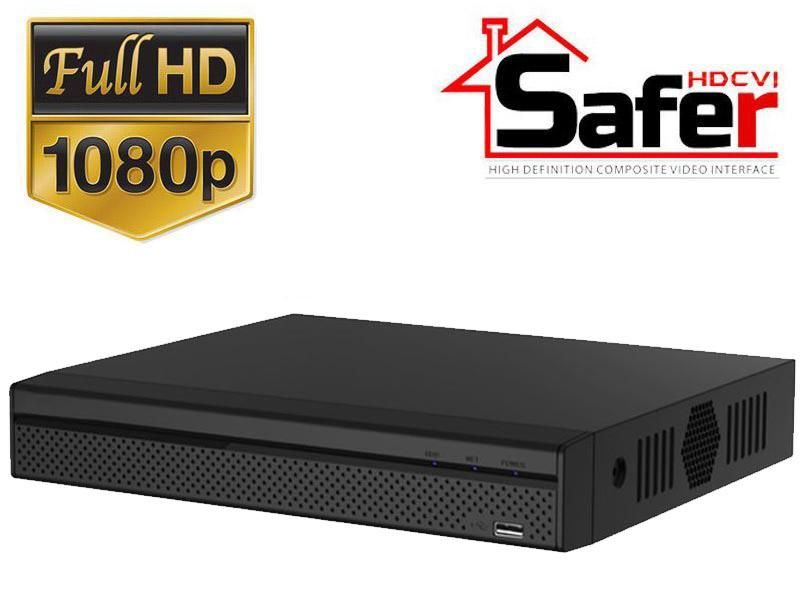 DVR 4 canale HDCVI SAFER FULL HD 1080p 25 FPS Tribrid