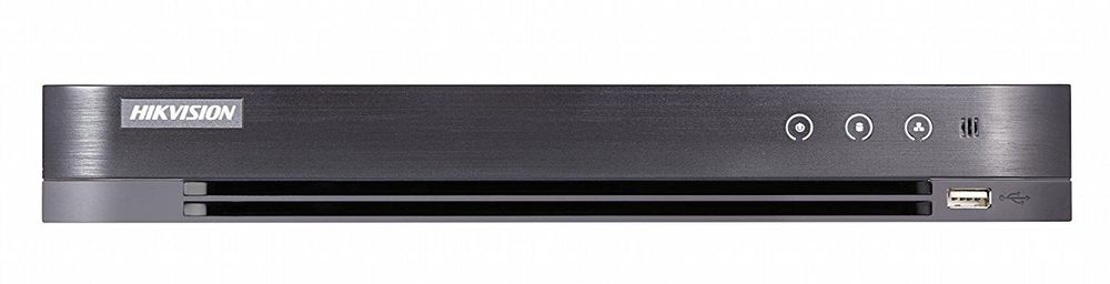 Dvr 8 canale, 5 Megapixeli, 4 audio, H265+, Hikvison DS-7208HUHI-K1