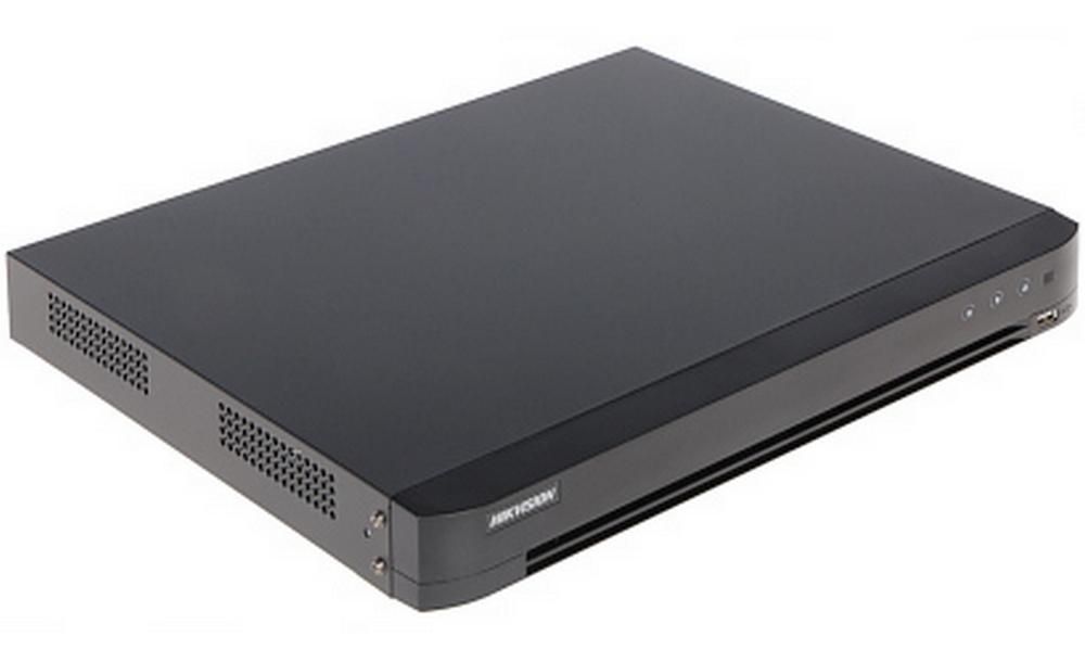 DVR Hikvision 16 canale, 8 Megapixeli, PoC, 2x SATA, DS-7216HUHI-K2/P