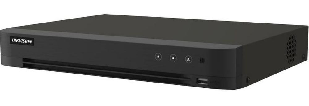 DVR 16 canale, 1080p Lite, AcuSense, Audio prin HDTVI, 1x SATA max 12TB, Hikvision iDS-7216HQHI-M1/XT