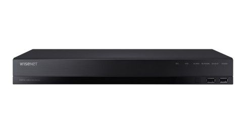 DVR 16 canale, Pentabrid Hanwha HRX-1634 5 in 1, 8MP - 4K, 2x slot SATA, 100Mbps, Alarma 16/4