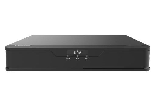 DVR 4 canale 4K hibrid, H.265, TVI, AHD, CVI, Uniview XVR301-04Q