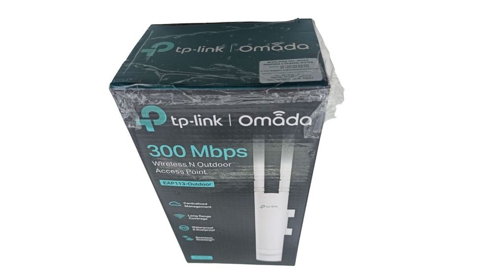 [RESIGILAT] Acces Point wireless N 300Mbps Tp-Link EAP113-Outdoor-R1, pentru exterior, PoE, management centralizat, IP65