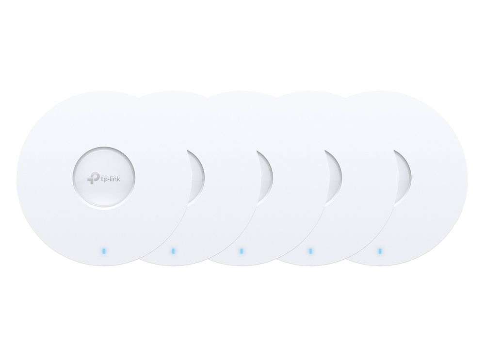 Set 5 Access Points cu Wi-Fi 6 Tp-Link AX3000, pana la 2.97 Gbps, Mesh, EAP653(5-pack)