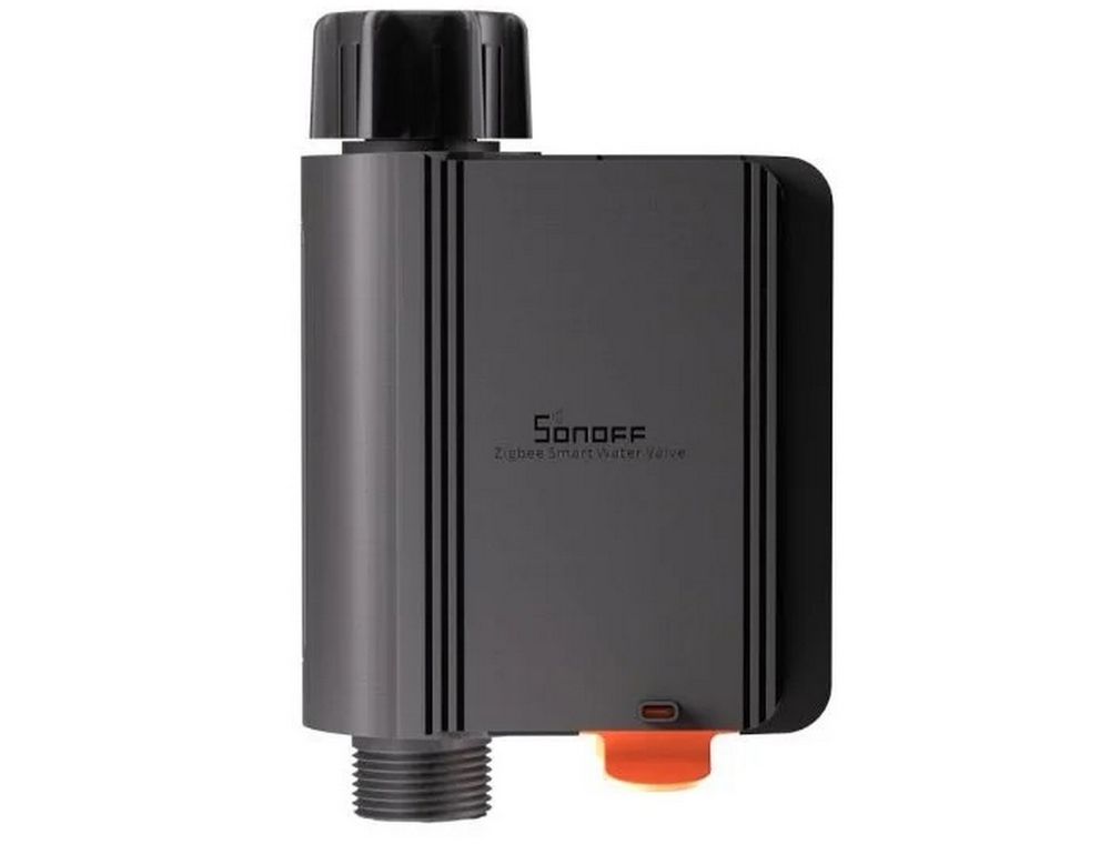 Electrovalva Sonoff SWV-BSP Zigbee 3.0, aplicatie mobila, control vocal, 6V, IP55, negru