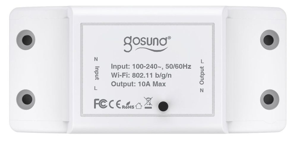 Releu wireless 10Ah compatibil Tuya, Gosund SW3