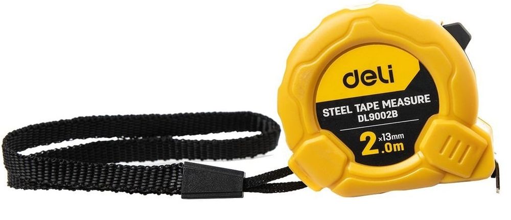 Ruleta metalica 2 metri - 13mm, Deli EDL9002B