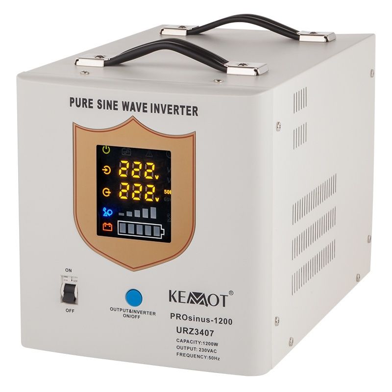 UPS centrala termica pentru baterii de 12V, 1200W, Displey LED