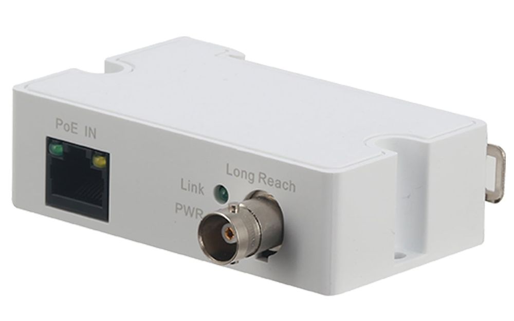 Extender Ethernet cu un port RJ45, prin cablu coaxial, receptor, Dahua LR1002-1EC-V3
