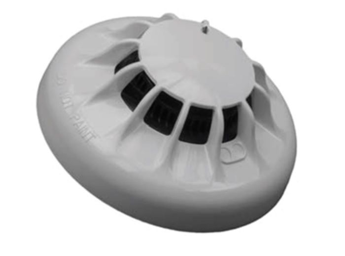 Detector fum optic conventional FireClass FC701P, 10.5-33V DC, LED alarma, iesire LED extern, EN54-7, alb