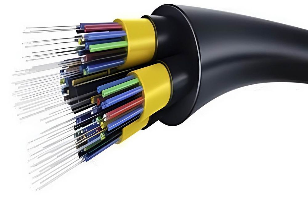 Fibra optica 12 fire Single Mode, cu gel, 100m, Safer F12SMx100