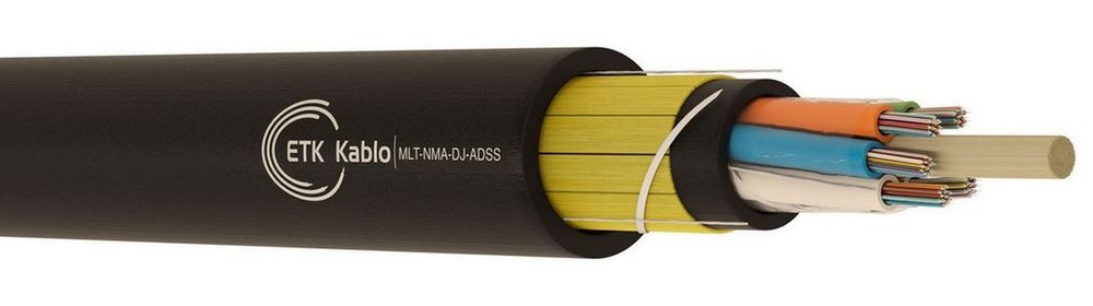 Fibra optica 24 fire Single-Mode, 9500N, cu gel, 100m, ETK SM-MLT-24XFO2x100