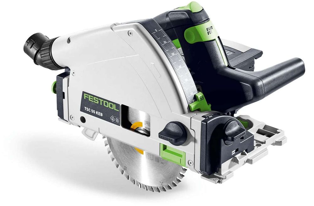 Fierastrau circular cu acumulator Festool TSC 55 KEB-Basic, 2x18V, adancime taiere 0-55mm, 576712