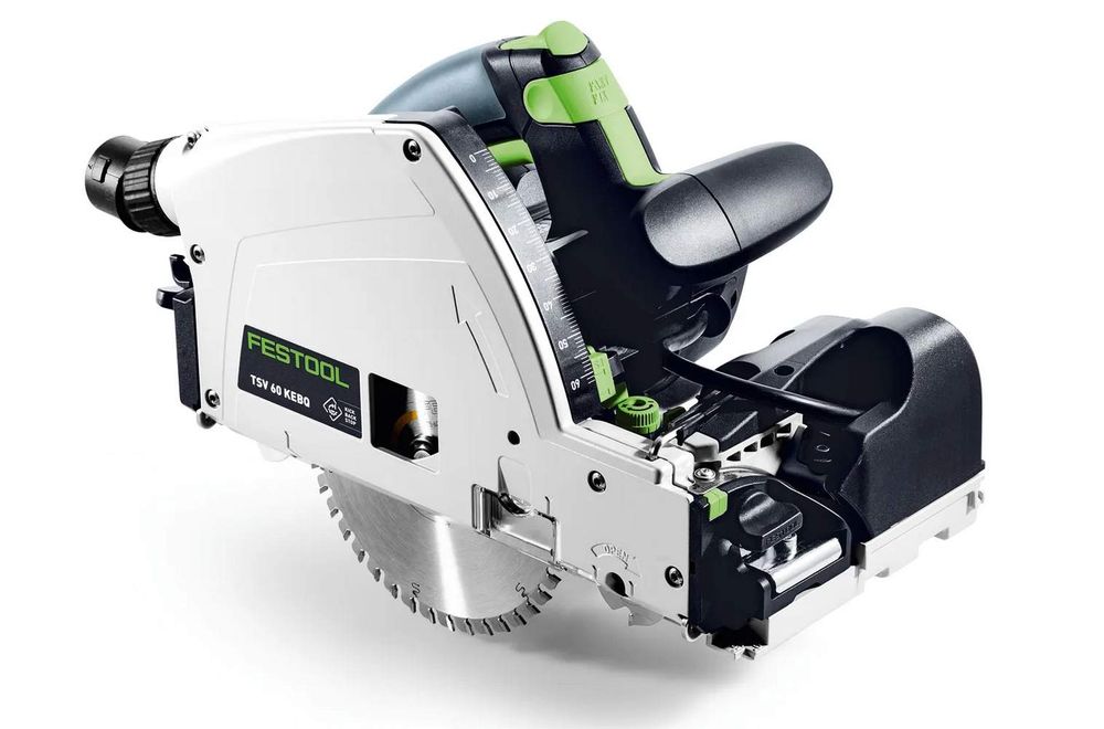 Fierastrau circular cu incizor Festool TSV 60 KEBQ-Plus, 1500W, adancime taiere 0-62mm, 576730