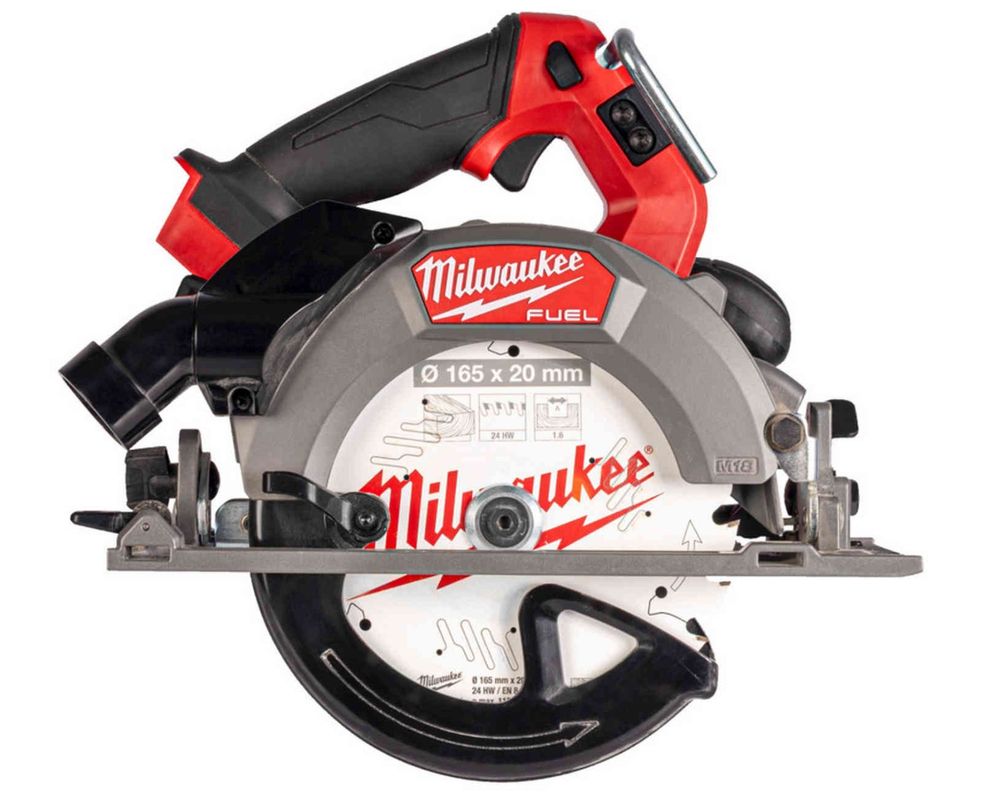 Fierastrau circular M18 FUEL Milwaukee, taiere adanca, cu adaptor de aspirare DEK26, 4933500002